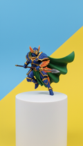 Celestian Guardian hand-painted resin